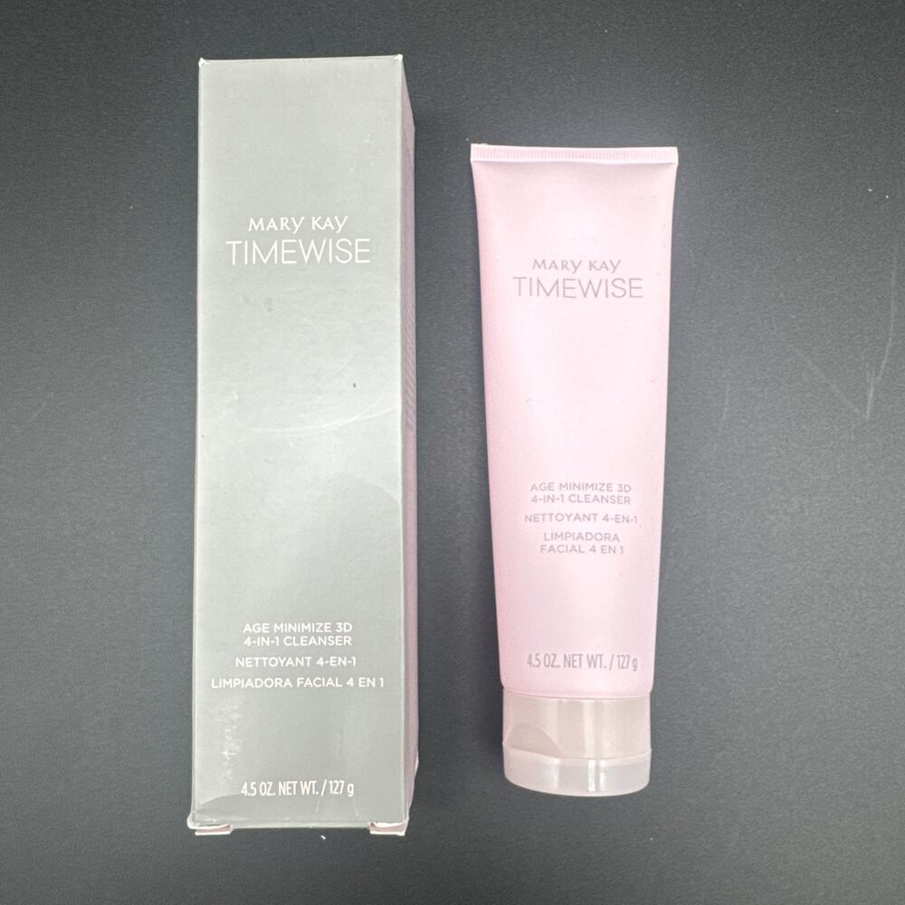 Mary Kay TimeWise Age Minimize 3D 4 in 1 Cleanser Combination to Oily New in Box